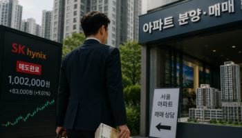 “하닉 팔아 집 샀다”…주식→서울 아파트 자금 이동 역대 최대[only 이데일리]