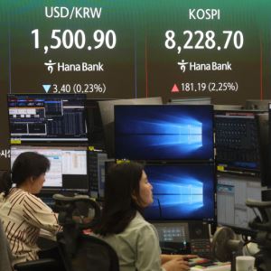 금통위 경계에 국고채 금리↑…환율, 소폭 내리며 1501.1원 마감(종합)