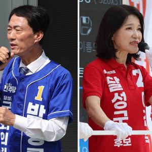 "낙하산 싸움꾼" vs "좌파 막아야"…박형룡·이진숙, 달성 보궐 토론회 정면충돌