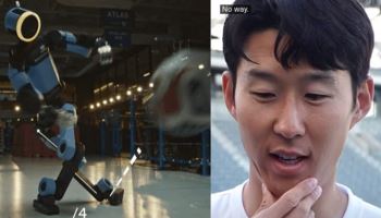 '페이크 슛' 선보인 아틀라스…손흥민도 "와우" 깜짝