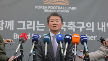 정몽규 “월드컵 뒤 축구협회장 사퇴”… 13년 만에 퇴진 예고