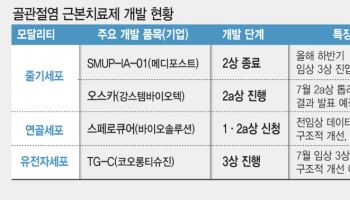 골관절염 근본치료제 ‘옥석 가리기’…모달리티별 가능성은?