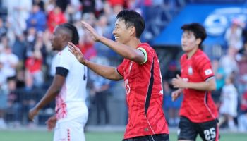 손흥민, 트리니다드토바고전 벌써 멀티골...한국. 전반 2-0 리드