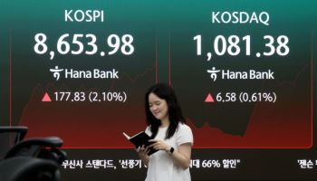 8800선 돌파에 매수 사이드카…'35만 전자' 눈앞, 젠스 황 기대감(종합)