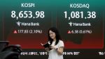 8800선 돌파에 매수 사이드카…'35만전자' 눈앞, 젠슨 황 기대감(종합)