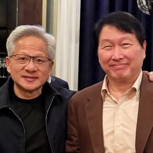 최태원·젠슨 황, 타이베이서 비공개 회동…AI 파트너십 재확인