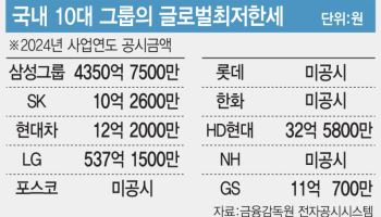 글로벌최저한세 첫 신고…삼성, 세금 4350억 낼듯