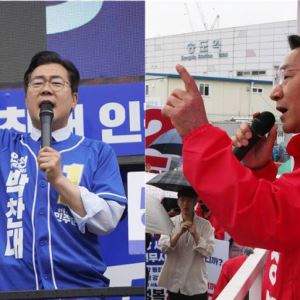 박찬대Vs유정복, 선거운동 마지막 '순회 유세'로 표심 결집