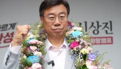 이재명 '정치고향'에서 이변..신상진 성남시장, 재선 성공[6월 선거]