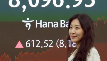 하루만에 다시 회복한 코스피
