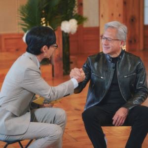 "엔비디아·한국 함께 성장"…'유퀴즈' 젠슨 황, '韓 사랑'에 진심인 이...