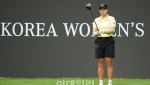 [포토]김민솔,첫 홀 집중한다