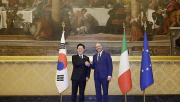 李대통령, 伊 하원 의장 면담...재외동포 관심 당부