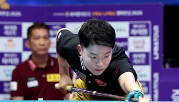 '18세 초신성' 김영원, PBA 통산 4승 달성...총상금 5억 돌파