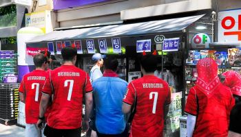 ''한낮 월드컵''에 편의점서 무알콜맥주·얼음 많이 팔렸다