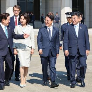 '환송식 패싱' 정청래, 그 자리엔 김민석…尹·한동훈 묘한 데자뷔[국회기자24시]