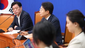 조승래, '당무 현안 관련 기자간담회'