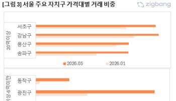 "대출 덜 돼도 괜찮다"…강남권 20억 이상 거래가 절반 이상
