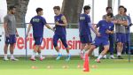 홍명보호 비공개 훈련 훔쳐봤나…'불법 드론' 출몰[북중미월드컵]