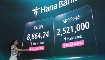'250만닉스' 올라탄 코스피…종가 기준 사상 최고치 경신