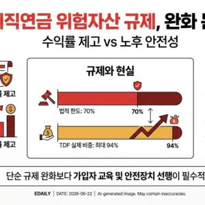 하락장 땐 어쩌나…퇴직연금 안정성 매달리는 노동계 설득이 과제