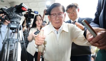 '신도 5만명 입당 지시' 이만희 신천지 총회장 구속