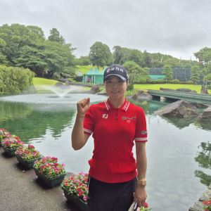 JLPGA 투어 첫 경기 치른 고지원…"까다로운 그린에 아쉬움도"