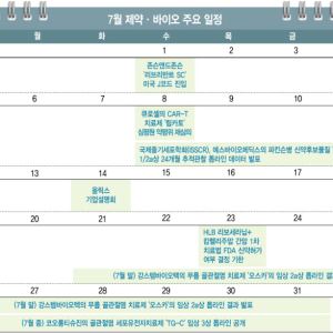 'HLB 운명의 날에 TG-C 설욕전까지'…7월 K바이오 핫이슈[월간 맥짚기]