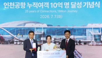 인천공항 누적 여객 10억명 달성 기념식