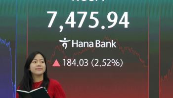 코스피, 2.52% 오른 7475.94...코스닥, 5.47% 오른 837.43p[마감]