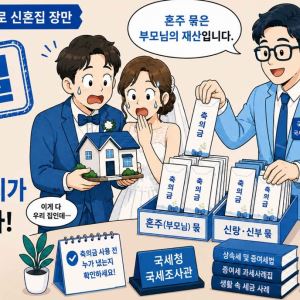“신혼집 장만할 때 보탠 ‘축의금’, 비과세 대상 아닙니다”[세금GO]