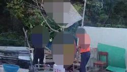 살아있는 개 매달고 태워 죽인 70대 등 2명…검찰 송치