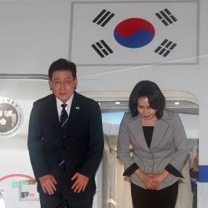 李대통령, 서울공항 도착…나토·몽골 순방 마무리