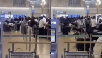 인천공항, 중국인 보따리상 '집단 새치기' 몸살…직원까지 다쳤다