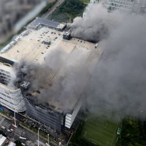 인천 서해구 "쿠팡물류센터 붕괴 가능성…인근 대피령"