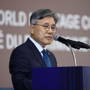 허민 국가유산청장 "인류 유산 앞에서 세계는 하나로 연결"