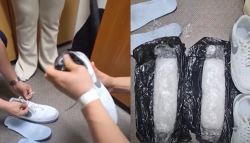 운동화 왜 이렇게 무겁나 했더니…밑창 꽉 채운 '30억대 마약'