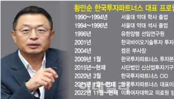 [K바이오 펀드 下] 임상 3상 펀드 이끄는 황만순 대표 "연내 첫 투자 목표…희귀질환 파이프라인 ...