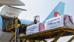 구호품 보냈더니 한국산 물 싫어, 화장실 떠올라 日 선 넘네