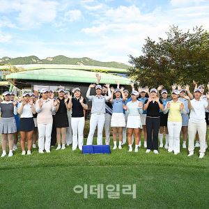 [포토] 메디힐 주니어 동반 라운드와 멘토링, 행복한 순간