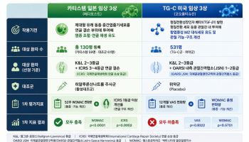 인보사는 실패, 카티스템은 성공…최대 난제 ‘통증’이 희비 갈랐다