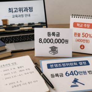 “800만원짜리 대학 최고위과정 중도포기...환불 되나요”[호갱NO]