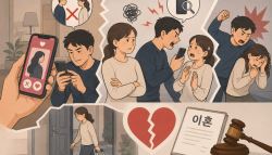 데이팅 앱 들켜놓고 아내 때린 남편…이혼 가능성은[양친소]