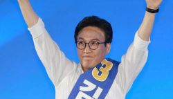 ‘호남·수도권 싹쓸이' 김민석, 굳히기... 鄭에 누적 8.40%p 앞서(종합)