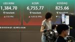 코스피, 상승 전환해 6800선…삼전닉스 자사주 매입에 탄력