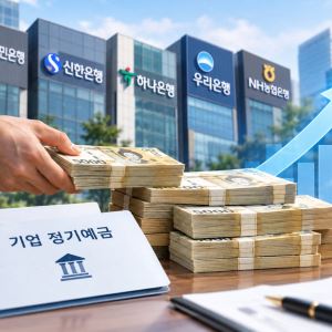 "1005조 뭉칫돈 몰렸다" 곳간 두둑해진 기업들 정기예금으로