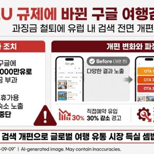 EU 규제에 백기 든 구글…유럽 여행검색 개편에 엇갈린 '득실'
