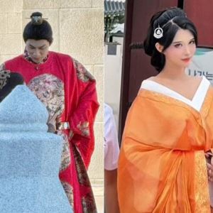 한복인 줄 알겠네…경복궁 점령한 '한푸' 관광객들