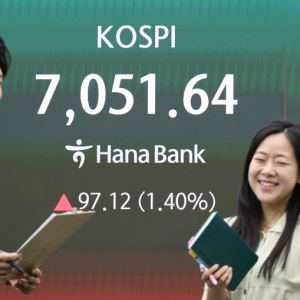 [속보]코스피, 33거래일 만에 7000선 탈환…개미 2조 차익실현