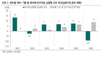 [마켓인]단기조달 심화 우려 덜었다…“민간은 빚 줄이고, 공공은 빚 늘려”